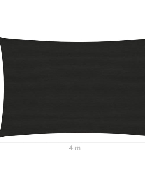 Încărcați imaginea în vizualizatorul Galerie, Pânză parasolar, negru, 2x4 m, HDPE, 160 g/m² Lando - Lando
