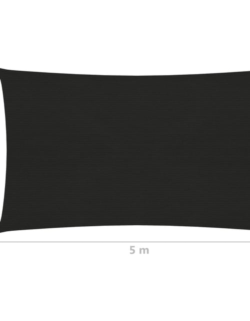Încărcați imaginea în vizualizatorul Galerie, Pânză parasolar, negru, 2x5 m, HDPE, 160 g/m² Lando - Lando
