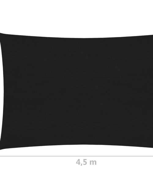Загрузите изображение в средство просмотра галереи, Pânză parasolar, negru, 3,5x4,5 m, HDPE, 160 g/m² Lando - Lando
