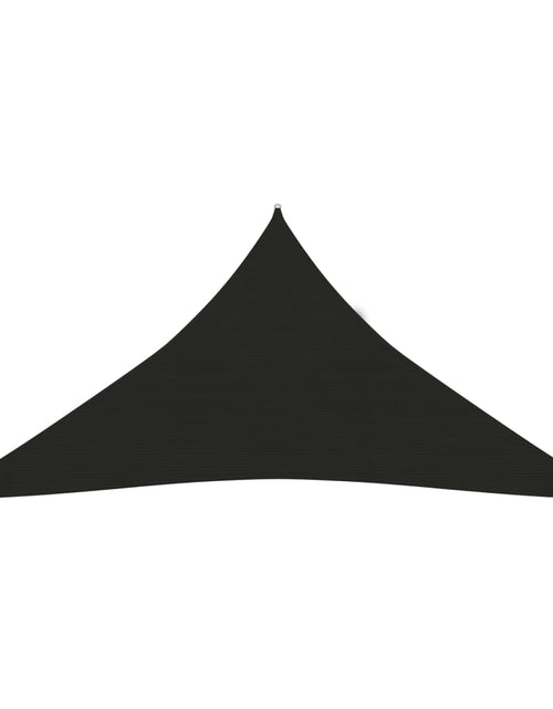 Încărcați imaginea în vizualizatorul Galerie, Pânză parasolar, negru, 3,6x3,6x3,6 m, HDPE, 160 g/m² Lando - Lando
