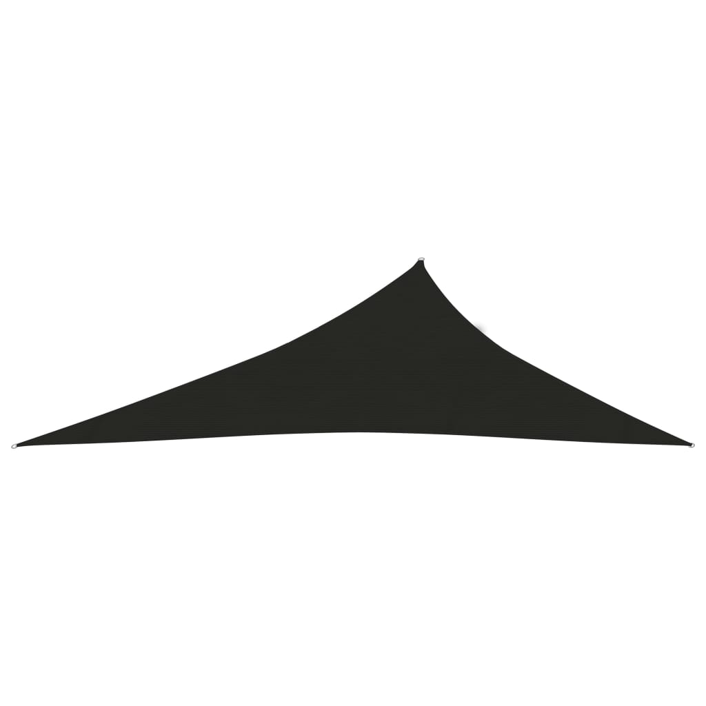 Pânză parasolar, negru, 3x4x5 m, HDPE, 160 g/m² Lando - Lando