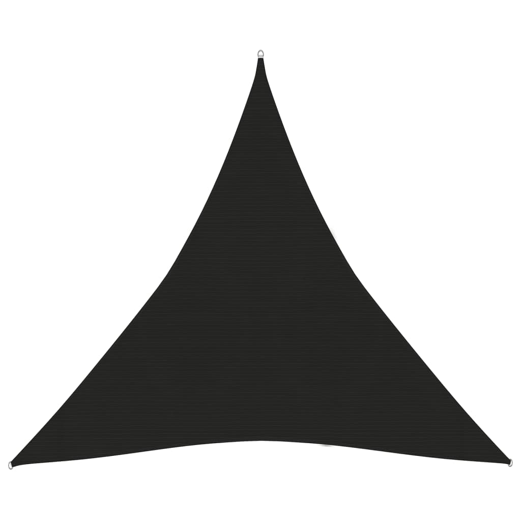 Lando-Pânză parasolar, negru, 4,5x4,5x4,5 m, HDPE, 160 g/m²- lando.md
