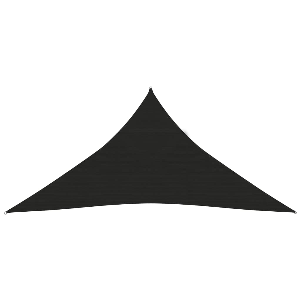 Pânză parasolar, negru, 4,5x4,5x4,5 m, HDPE, 160 g/m² Lando - Lando