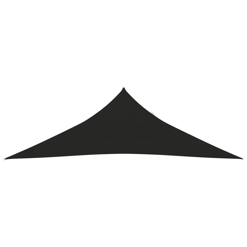 Pânză parasolar, negru, 5x5x6 m, HDPE, 160 g/m² Lando - Lando