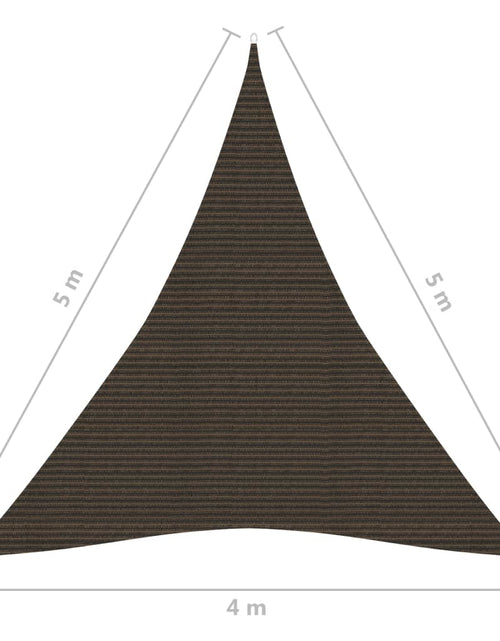 Загрузите изображение в средство просмотра галереи, Pânză parasolar, maro, 4x5x5 m, HDPE, 160 g/m² Lando - Lando
