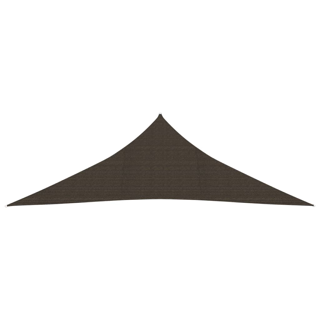 Pânză parasolar, maro, 5x5x6 m, HDPE, 160 g/m² Lando - Lando