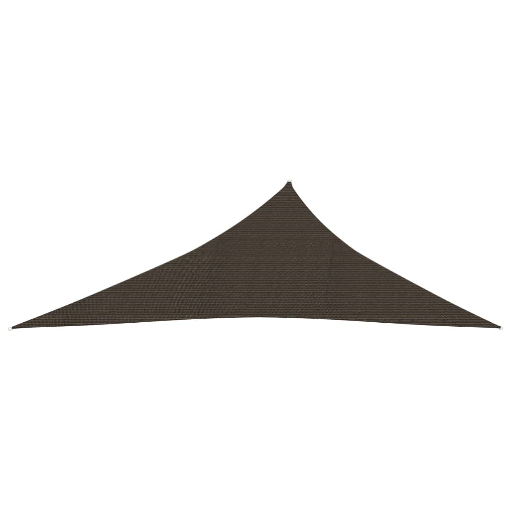 Pânză parasolar, maro, 4x5x6,8 m, HDPE, 160 g/m² Lando - Lando