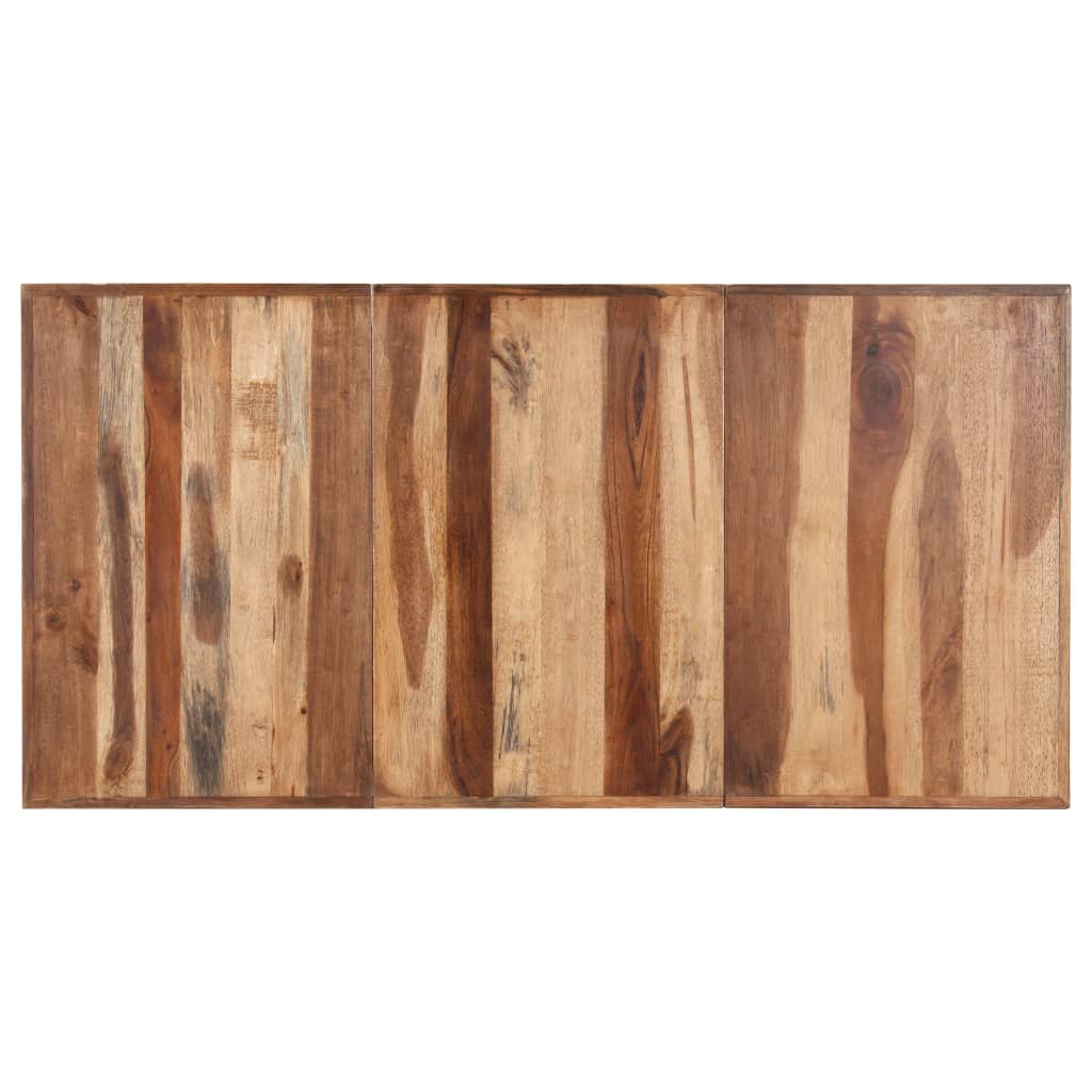 Masă de bucătărie, 180x90x75 cm, lemn masiv cu finisaj miere - Lando