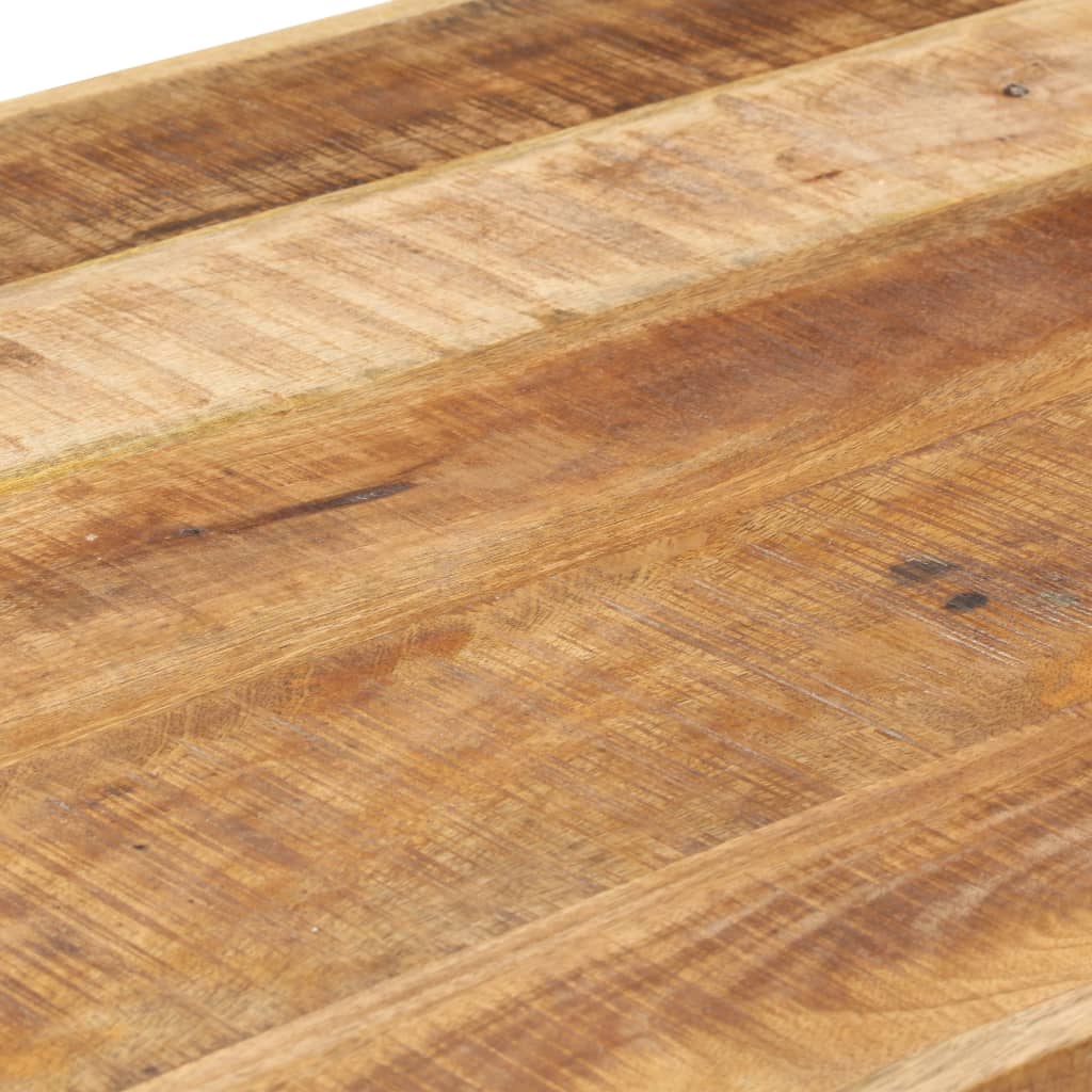 Masă de bucătărie, 200x100x75 cm, lemn masiv mango nefinisat - Lando