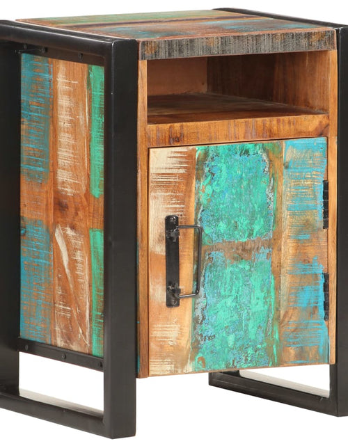 Загрузите изображение в средство просмотра галереи, Noptieră, 40 x 35 x 55 cm, lemn masiv reciclat - Lando
