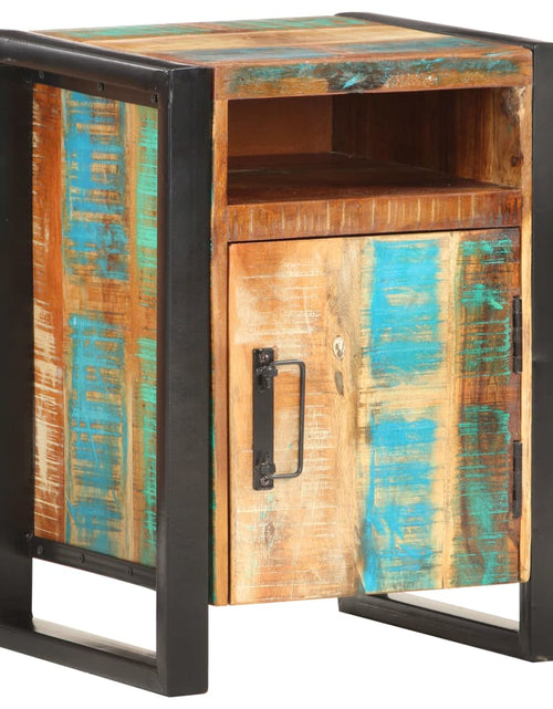 Загрузите изображение в средство просмотра галереи, Noptieră, 40 x 35 x 55 cm, lemn masiv reciclat - Lando
