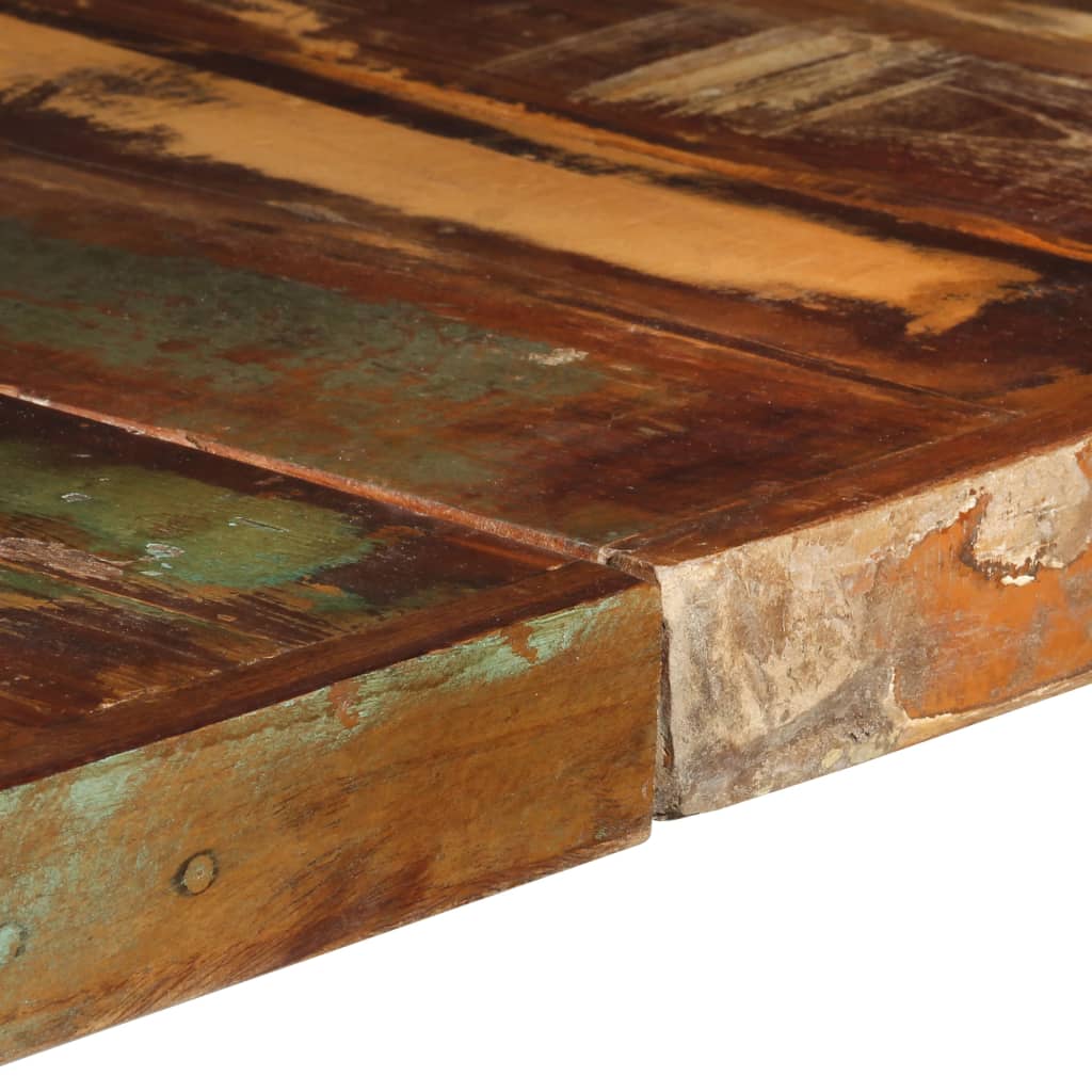 Masă de bucătărie, 140x140x75 cm, lemn masiv reciclat - Lando