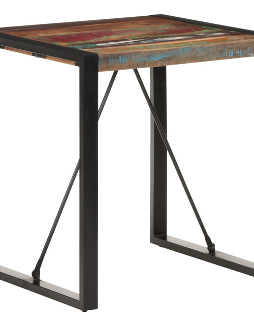 Încărcați imaginea în vizualizatorul Galerie, Masă de bucătărie, 70 x 70 x 75 cm, lemn masiv reciclat - Lando
