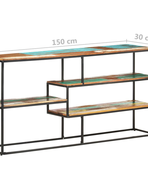 Загрузите изображение в средство просмотра галереи, Servantă, 150 x 30 x 75 cm, lemn masiv reciclat - Lando
