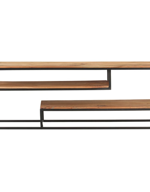 Загрузите изображение в средство просмотра галереи, Comodă TV, 130 x 30 x 45 cm, lemn masiv de acacia - Lando
