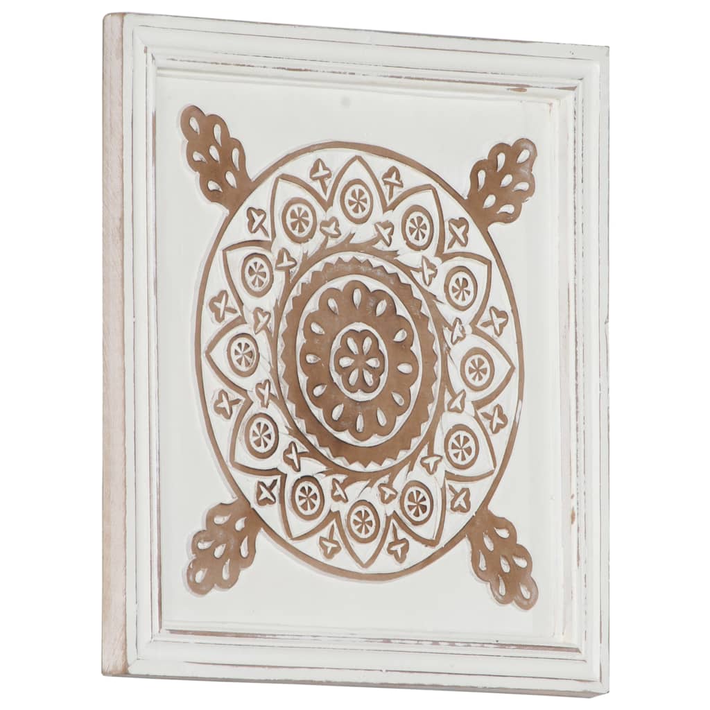 Panouri de perete sculptate manual, 2 buc., 40x40x1,5 cm, MDF Lando - Lando