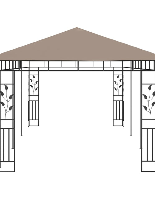 Încărcați imaginea în vizualizatorul Galerie, Pavilion cu plasă anti-țânțari, gri taupe, 6x3x2,73 m, 180 g/m² Lando - Lando
