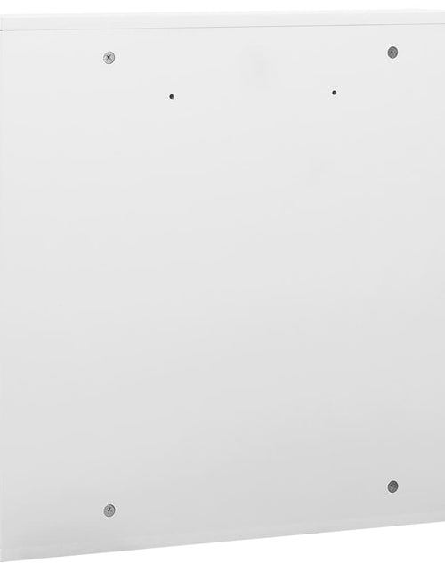 Загрузите изображение в средство просмотра галереи, Dulap de baie cu oglindă, alb, 66x17x63 cm, MDF Lando - Lando
