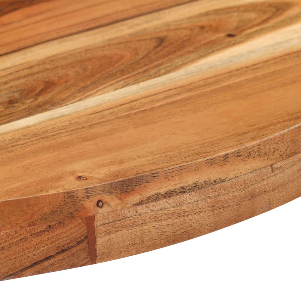 Masă de bistro, Ø70x75 cm, lemn masiv de acacia, rotundă - Lando