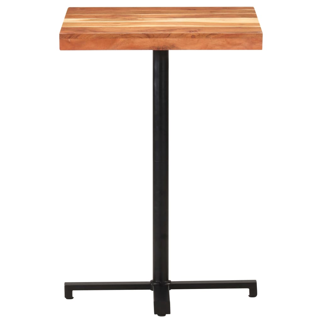 Masă de bar, pătrat, 60x60x110 cm, lemn masiv de acacia - Lando
