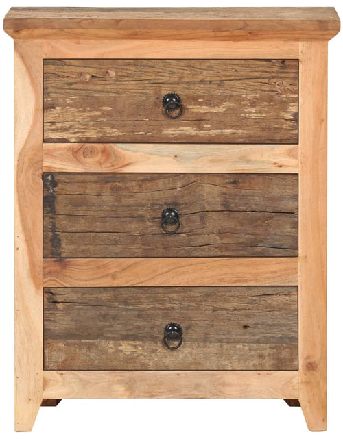 Încărcați imaginea în vizualizatorul Galerie, Servantă, 60 x 33 x 75 cm, lemn masiv de acacia/lemn reciclat - Lando
