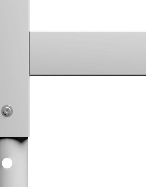 Загрузите изображение в средство просмотра галереи, Cadre banc lucru reglabile, 2 buc., gri, 55x(69-95,5) cm, metal Lando - Lando
