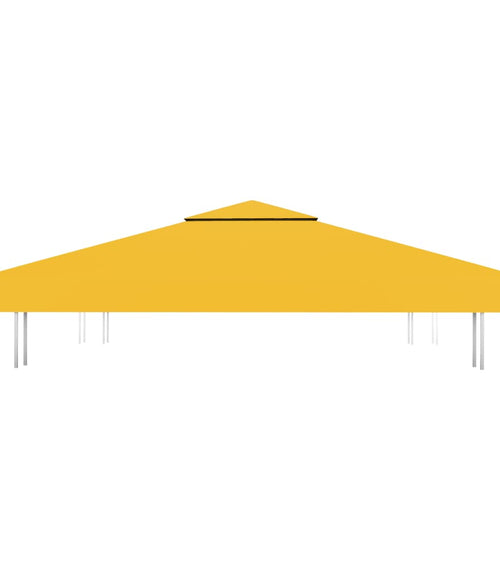Încărcați imaginea în vizualizatorul Galerie, Acoperiș de pavilion, 2 niveluri, galben, 3x3 m, 310 g/m² VLX
