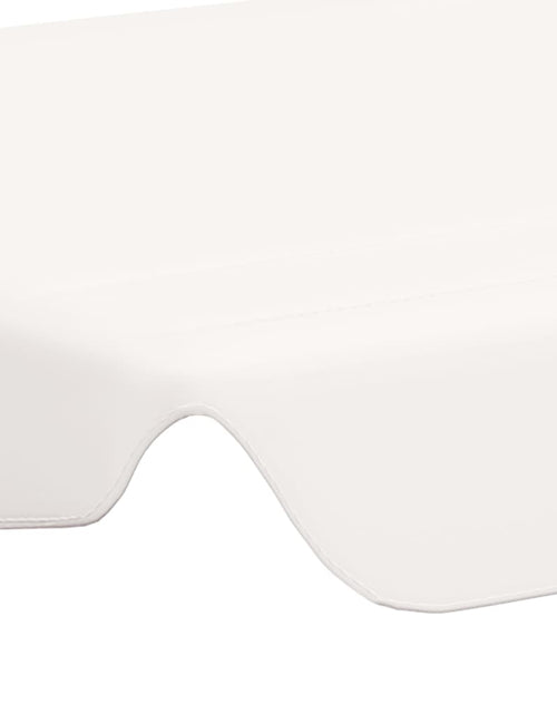 Загрузите изображение в средство просмотра галереи, Copertină de rezervă leagăn grădină, alb, 150/130x70/105 cm Lando - Lando
