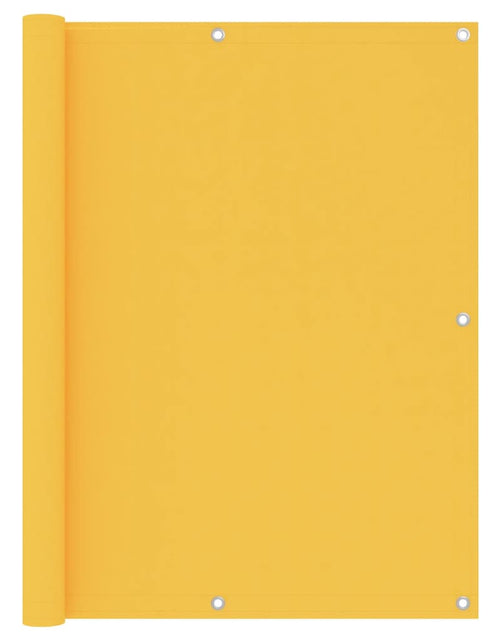 Încărcați imaginea în vizualizatorul Galerie, Paravan de balcon, galben, 120x600 cm, țesătură Oxford Lando - Lando
