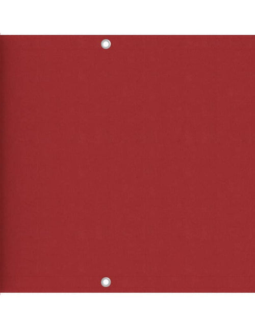 Încărcați imaginea în vizualizatorul Galerie, Paravan de balcon, roșu, 75 x 500 cm, țesătură oxford Lando - Lando
