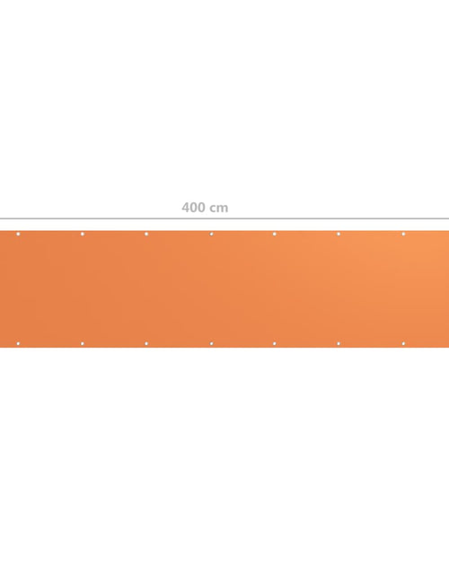 Încărcați imaginea în vizualizatorul Galerie, Prelată balcon portocaliu 90x400 cm țesătură Oxford Lando - Lando

