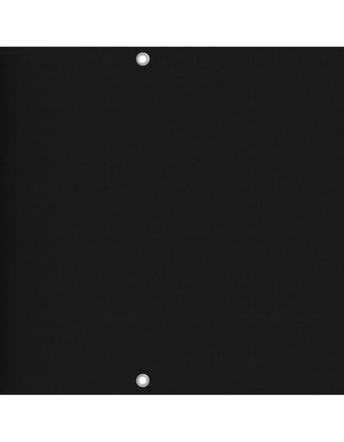 Încărcați imaginea în vizualizatorul Galerie, Prelată balcon, negru, 75x300 cm, țesătură oxford Lando - Lando
