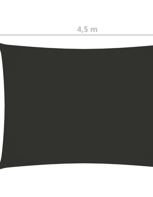 Загрузите изображение в средство просмотра галереи, Pânză parasolar antracit 3x4,5 m țesătură oxford dreptunghiular Lando - Lando
