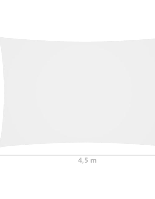 Загрузите изображение в средство просмотра галереи, Pânză parasolar, alb, 2x4,5 m, țesătură oxford, dreptunghiular Lando - Lando
