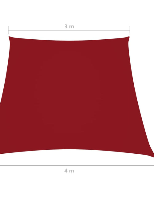 Загрузите изображение в средство просмотра галереи, Parasolar, roșu, 3/4x2 m, țesătură oxford, trapez Lando - Lando
