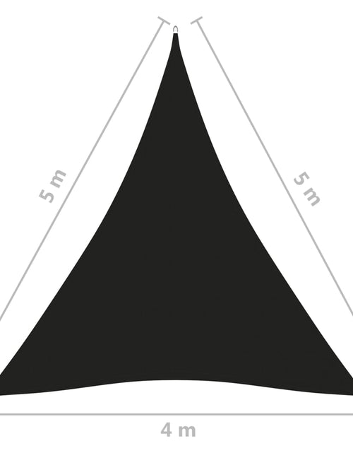 Загрузите изображение в средство просмотра галереи, Parasolar, negru, 4x5x5 m, țesătură oxford, triunghiular Lando - Lando
