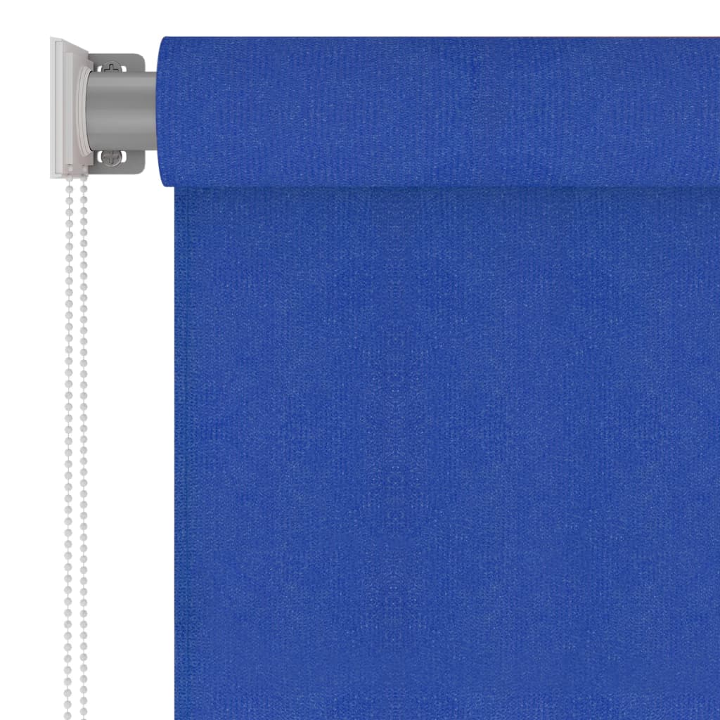 Jaluzea tip rulou de exterior, albastru, 100x140 cm, HDPE Lando - Lando