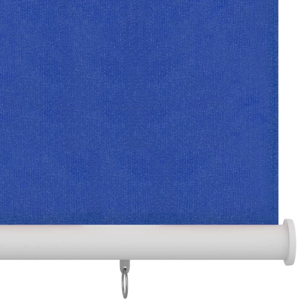 Jaluzea tip rulou de exterior, albastru, 120x140 cm, HDPE Lando - Lando
