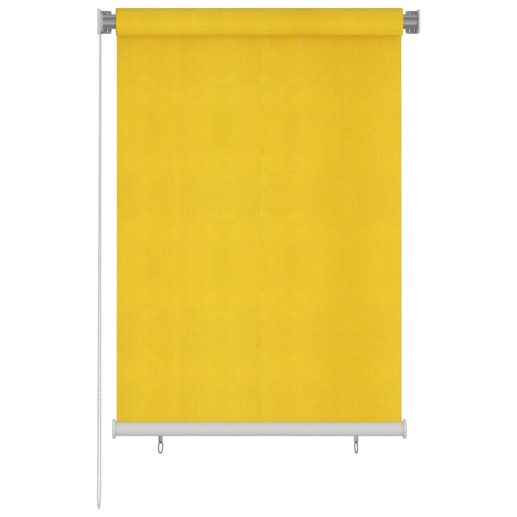 Jaluzea tip rulou de exterior, galben, 100x140 cm, HDPE Lando - Lando