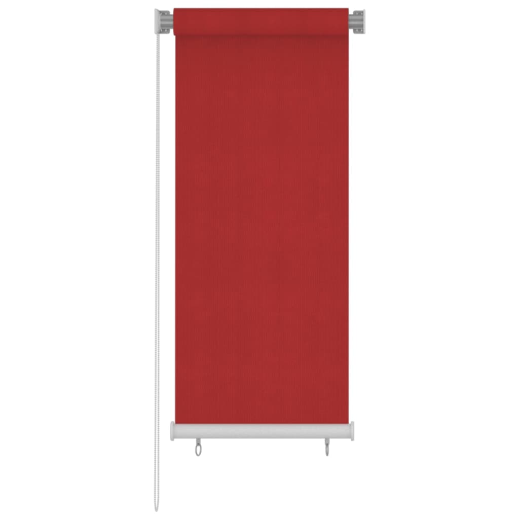 Jaluzea tip rulou de exterior, roşu, 60x140 cm, HDPE Lando - Lando