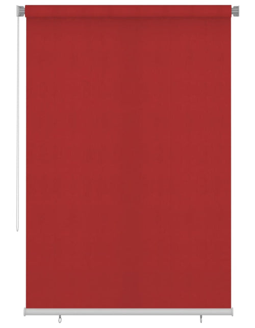 Загрузите изображение в средство просмотра галереи, Jaluzea tip rulou de exterior, roşu, 160x230 cm, HDPE Lando - Lando
