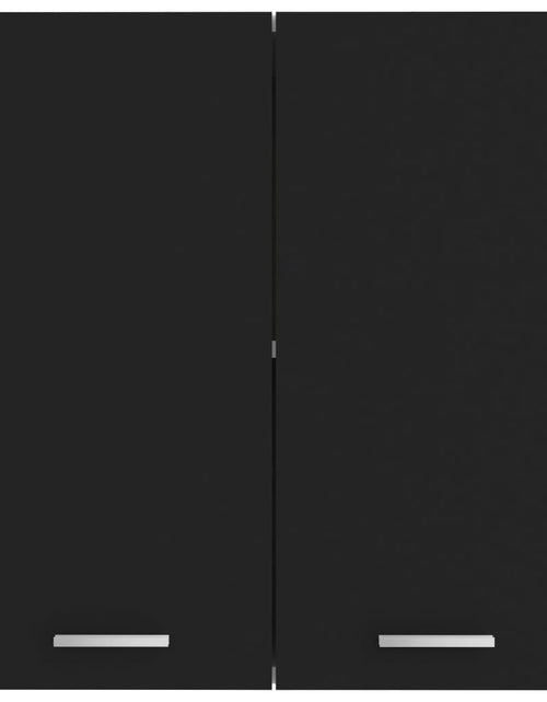 Загрузите изображение в средство просмотра галереи, Dulap suspendat, negru, 60 x 31 x 60 cm, PAL - Lando
