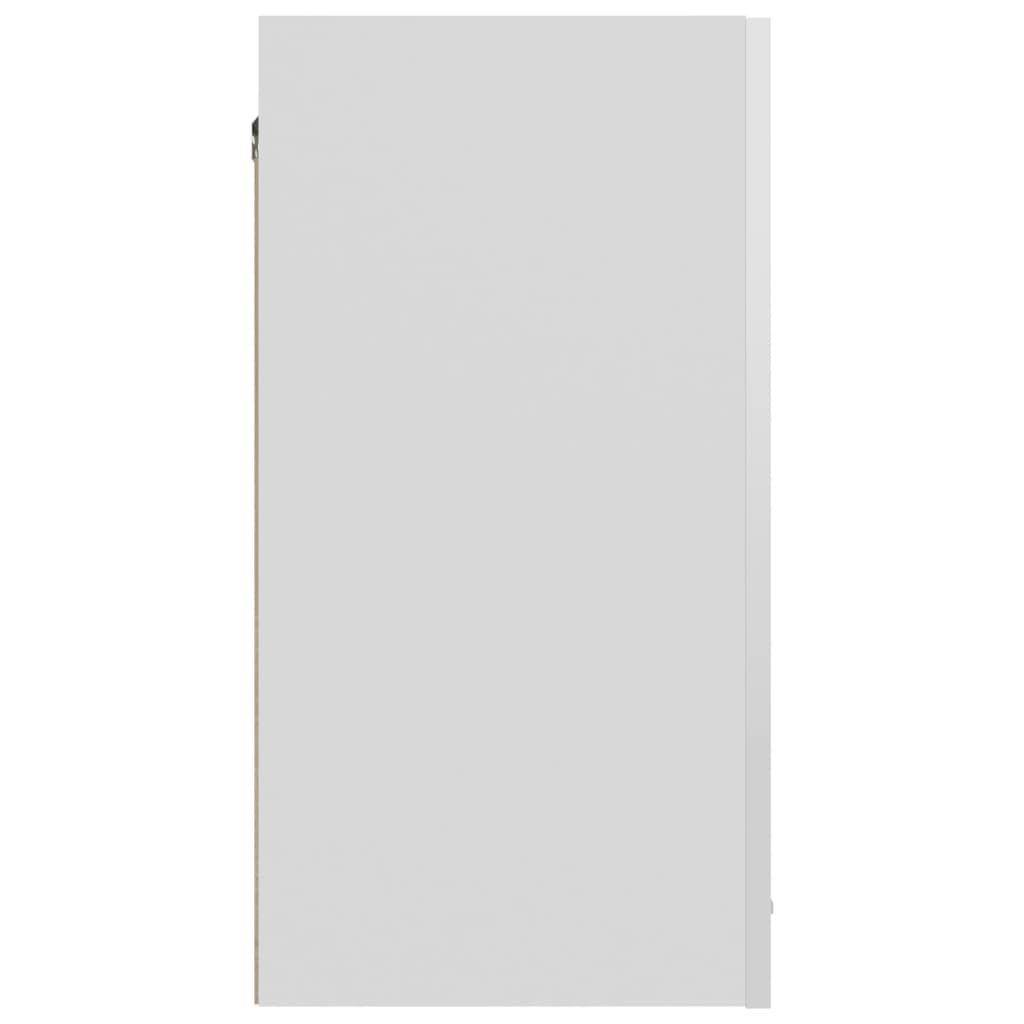 Dulap suspendat, alb extralucios, 60 x 31 x 60 cm, PAL - Lando