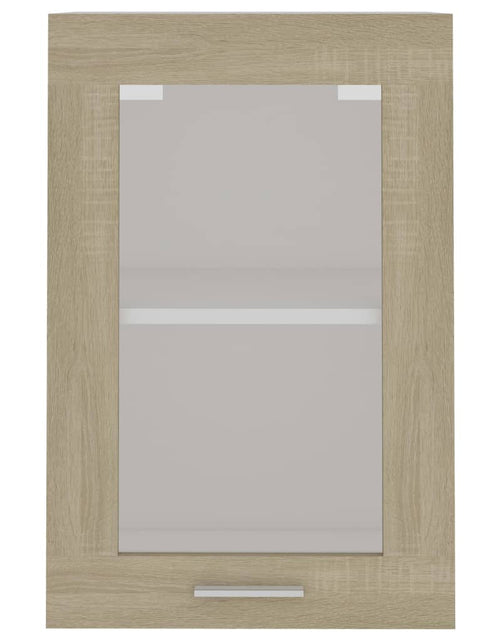 Загрузите изображение в средство просмотра галереи, Dulap de sticlă suspendat, stejar sonoma, 40 x 31 x 60 cm, PAL - Lando
