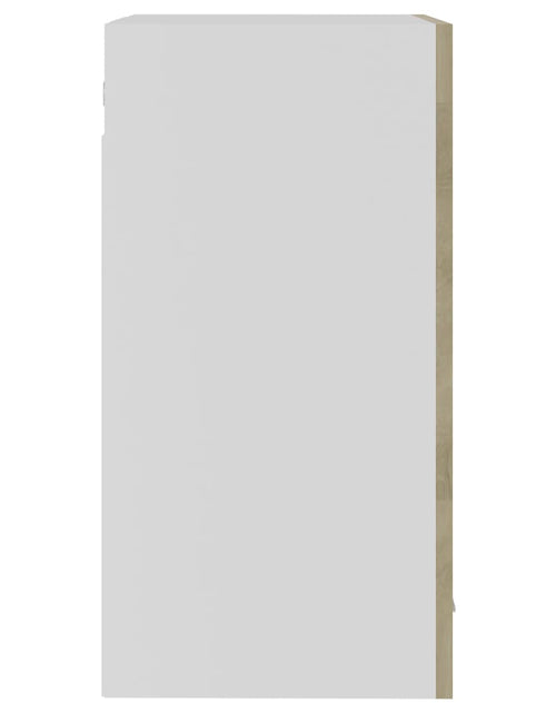 Загрузите изображение в средство просмотра галереи, Dulap de sticlă suspendat, stejar sonoma, 40 x 31 x 60 cm, PAL - Lando
