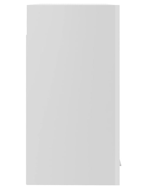Загрузите изображение в средство просмотра галереи, Dulap de sticlă suspendat, alb extralucios, 60x31x60 cm, PAL - Lando
