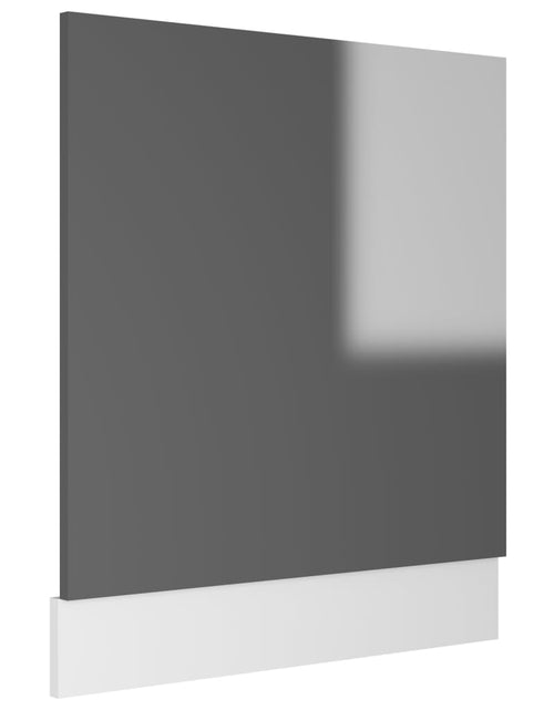 Загрузите изображение в средство просмотра галереи, Panou mașină spălat vase, gri extralucios, 59,5x3x67 cm, PAL - Lando
