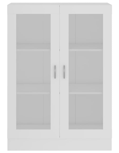 Загрузите изображение в средство просмотра галереи, Dulap cu vitrină, alb, 82,5 x 30,5 x 115 cm, PAL Lando - Lando
