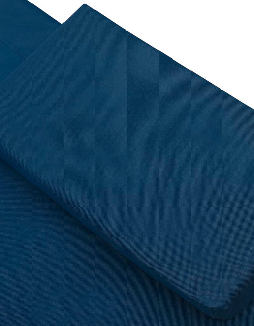Загрузите изображение в средство просмотра галереи, Pat șezlong de exterior, albastru, material textil - Lando
