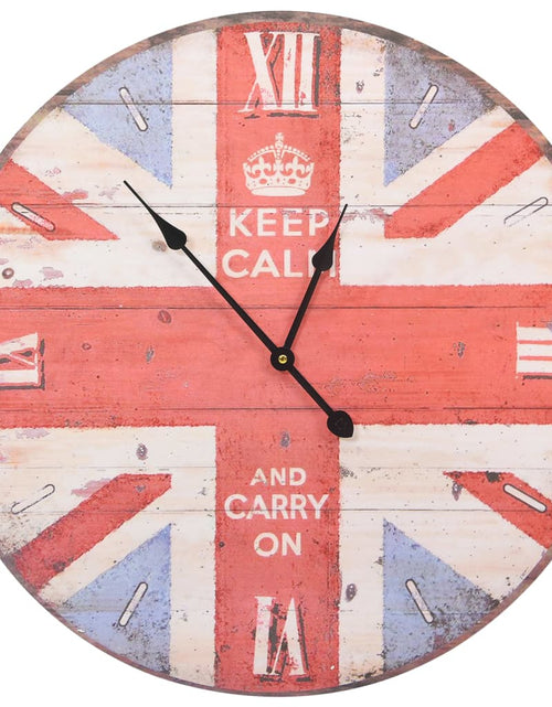 Încărcați imaginea în vizualizatorul Galerie, Ceas de perete vintage UK, 60 cm Lando - Lando

